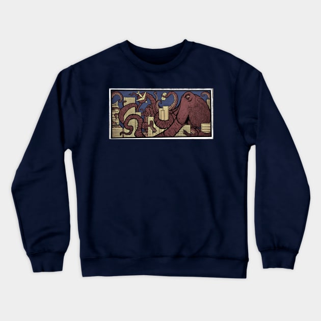 Tenticles! Crewneck Sweatshirt by doubletony